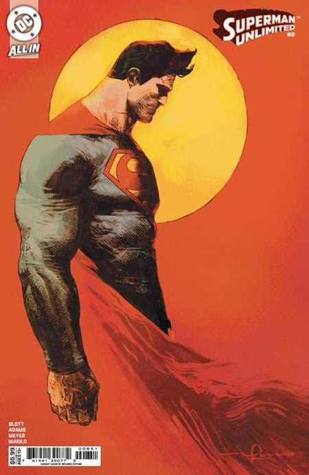 Stock Photo of  Superman Unlimited #8 Cover E Gerardo Zaffino Card Stock Variant DC Comics Comics sold by Stronghold Collectibles of Acadiana Lafayette, LA