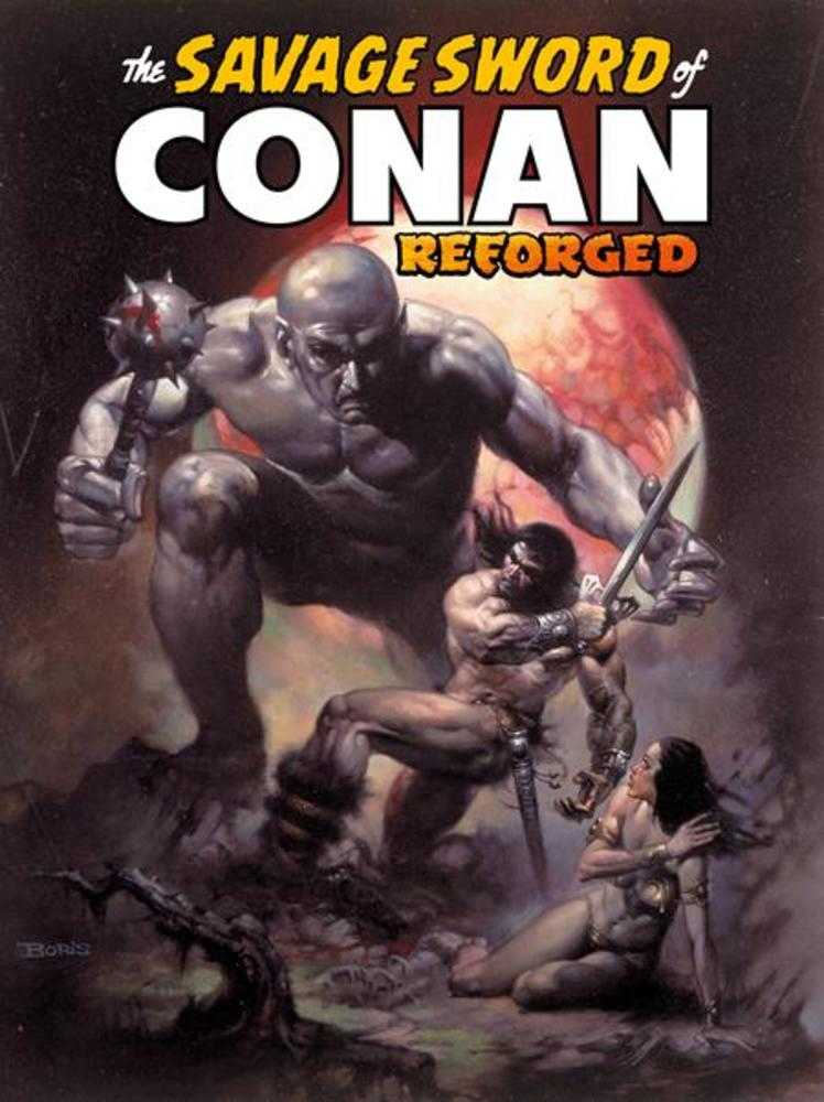 Stock Photo of  Savage Sword Of Conan Reforged #2 Cover B Boris Vallejo Variant (Mature) Titan Comics Comics sold by Stronghold Collectibles of Acadiana Lafayette, LA