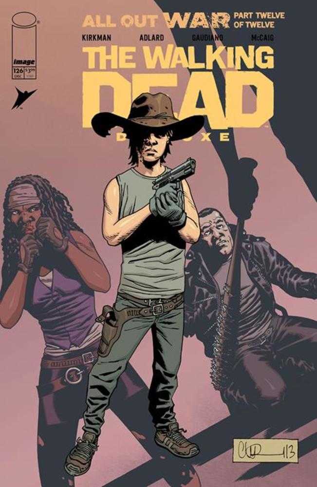 Stock Photo of  Walking Dead Deluxe #126 Cover B Charlie Adlard & Dave Mccaig Variant (Mature) Image Comics Comics sold by Stronghold Collectibles of Acadiana Lafayette, LA