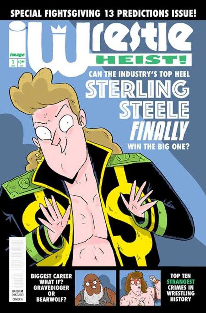 Stock Photo of  Wrestle Heist #1 (Of 5) Cover A Kyle Starks Image Comics Comics sold by Stronghold Collectibles of Acadiana Lafayette, LA