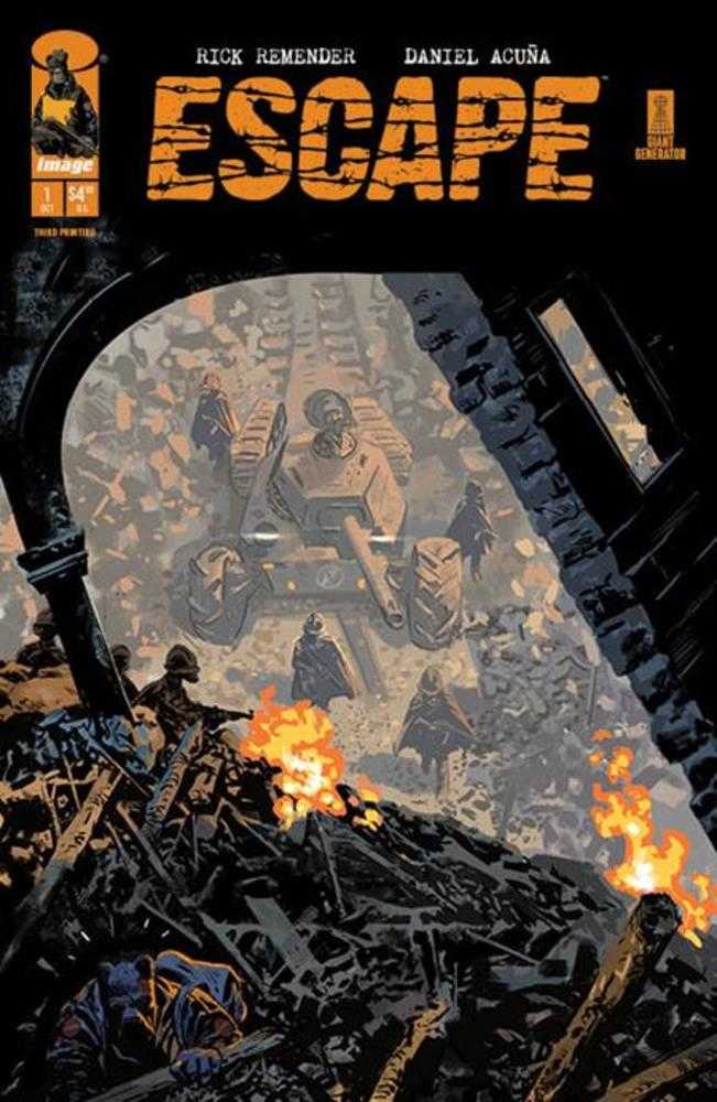 Stock Photo of Escape #1 3rd Print Image Comics Comics sold by Stronghold Collectibles of Acadiana Lafayette, LA