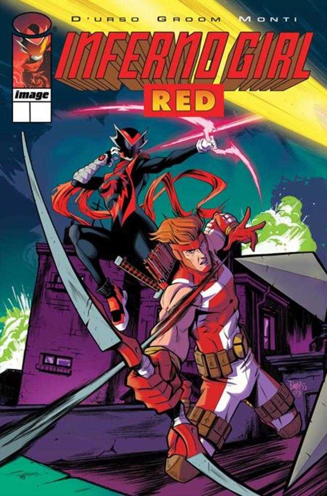 Stock Photo of  Inferno Girl Red Book Two #1 (Of 3) Cover D Daniel Bayliss Youngblood Team Up Variant Image Comics Comics sold by Stronghold Collectibles of Acadiana Lafayette, LA