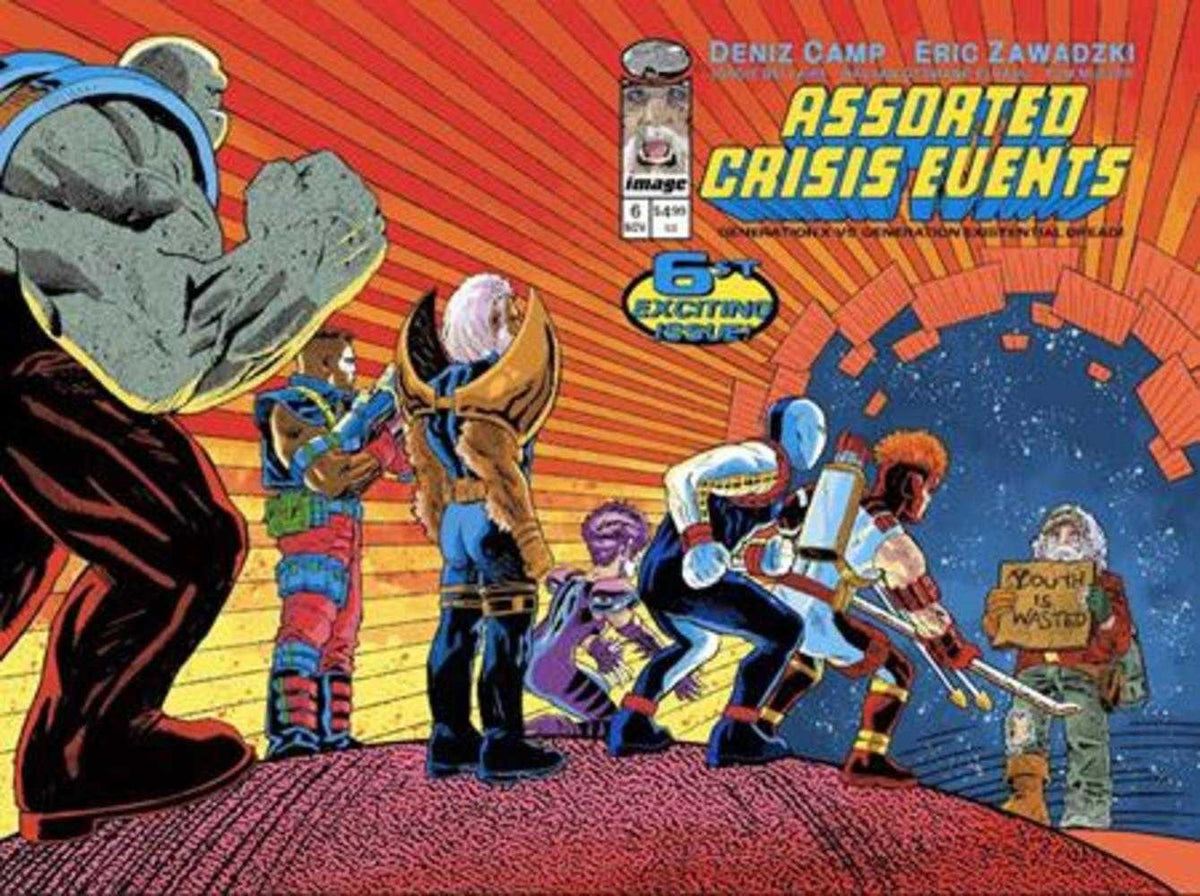 Stock Photo of Assorted Crisis Events #6 CVR C Eric Zawadzki Youngblood Team Up Variant (MR) Image Comics Comics sold by Stronghold Collectibles of Acadiana Lafayette, LA