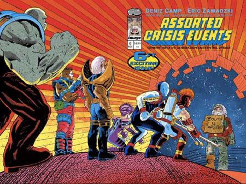 Stock Photo of Assorted Crisis Events #6 CVR C Eric Zawadzki Youngblood Team Up Variant (MR) Image Comics Comics sold by Stronghold Collectibles of Acadiana Lafayette, LA