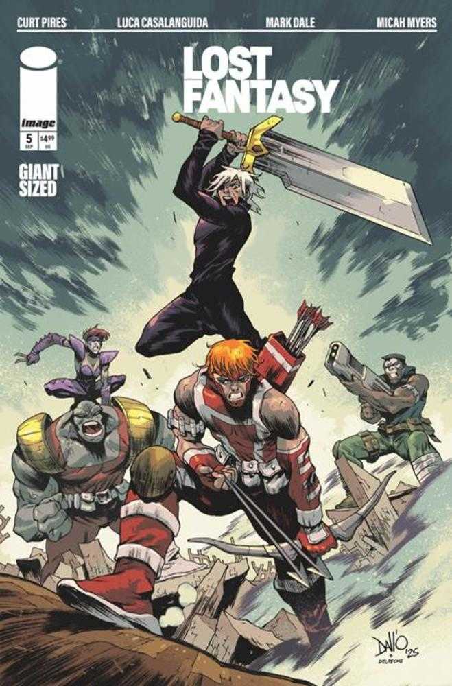 Stock Photo of  Lost Fantasy #5 Cover I Maxi Dallo Youngblood Team Up Variant Image Comics Comics sold by Stronghold Collectibles of Acadiana Lafayette, LA