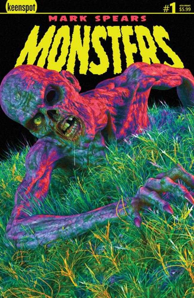 Stock Photo of  Mark Spears Monsters #1 6th Print Cover A Mark Spears Zombie Ex Posse Holdings (Keenspot) Comics sold by Stronghold Collectibles of Acadiana Lafayette, LA