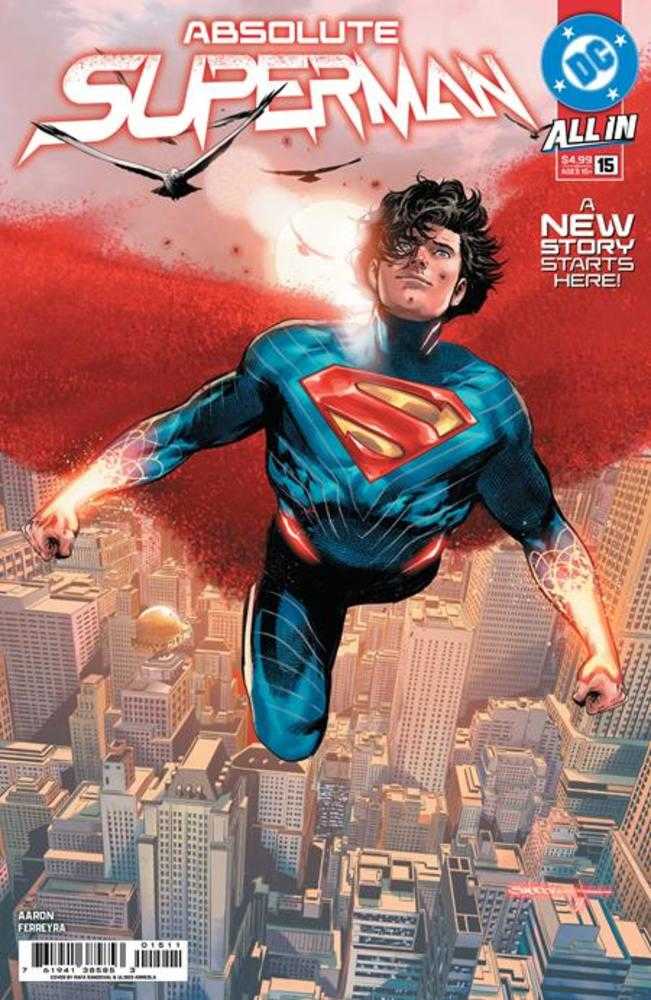 Stock Photo of  Absolute Superman #15 Cover A Rafa Sandoval DC Comics Comics sold by Stronghold Collectibles of Acadiana Lafayette, LA