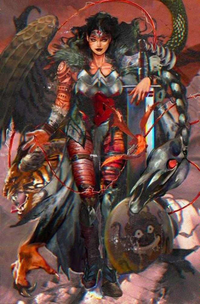 Absolute Wonder Woman #16 Cover E Angela Wu Card Stock Variant PRESALE Orders due 12/22