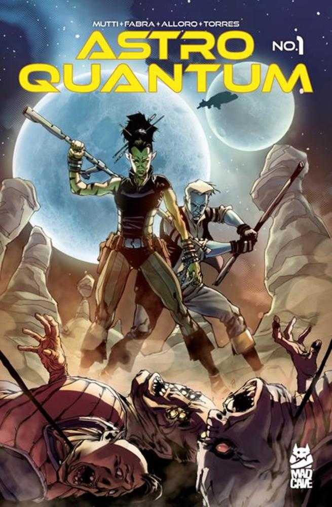 Stock Photo of  Astro Quantum #1 (Of 5) Cover B Riccardo Burchielli Variant Mad Cave Studios Comics sold by Stronghold Collectibles of Acadiana Lafayette, LA
