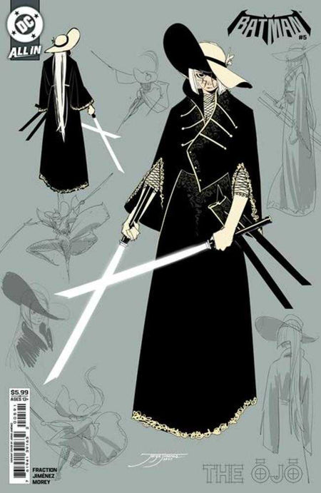Stock Photo of  Batman #5 Cover G Jorge Jimenez The Ojo Design Card Stock Variant DC Comics Comics sold by Stronghold Collectibles of Acadiana Lafayette, LA
