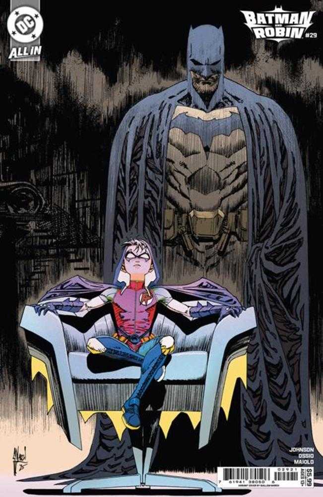 Stock Photo of  Batman And Robin #29 Cover B Guillem March Card Stock Variant DC Comics Comics sold by Stronghold Collectibles of Acadiana Lafayette, LA