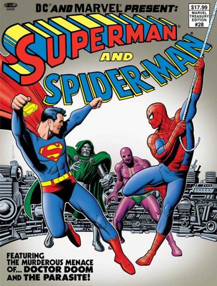 Stock Photo of  DC And Marvel Present Superman And Spider-Man (Marvel Treasury Edition #28) #1 Facsimile Edition Cover B Brian Bolland  Variant DC Comics Comics sold by Stronghold Collectibles of Acadiana Lafayette, LA