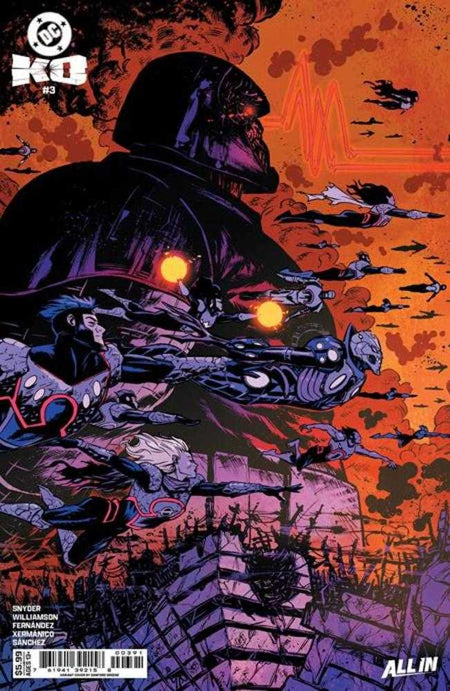 Stock Photo of  DC K.O. #3 (Of 5) Cover F Sanford Greene Darkseid Card Stock Variant DC Comics Comics sold by Stronghold Collectibles of Acadiana Lafayette, LA