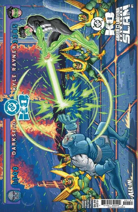 Stock Photo of  DC K.O. Green Lantern Galactic Slam #1 (One Shot) Cover E Juan Ferreyra Wraparound Card Stock Variant DC Comics Comics sold by Stronghold Collectibles of Acadiana Lafayette, LA