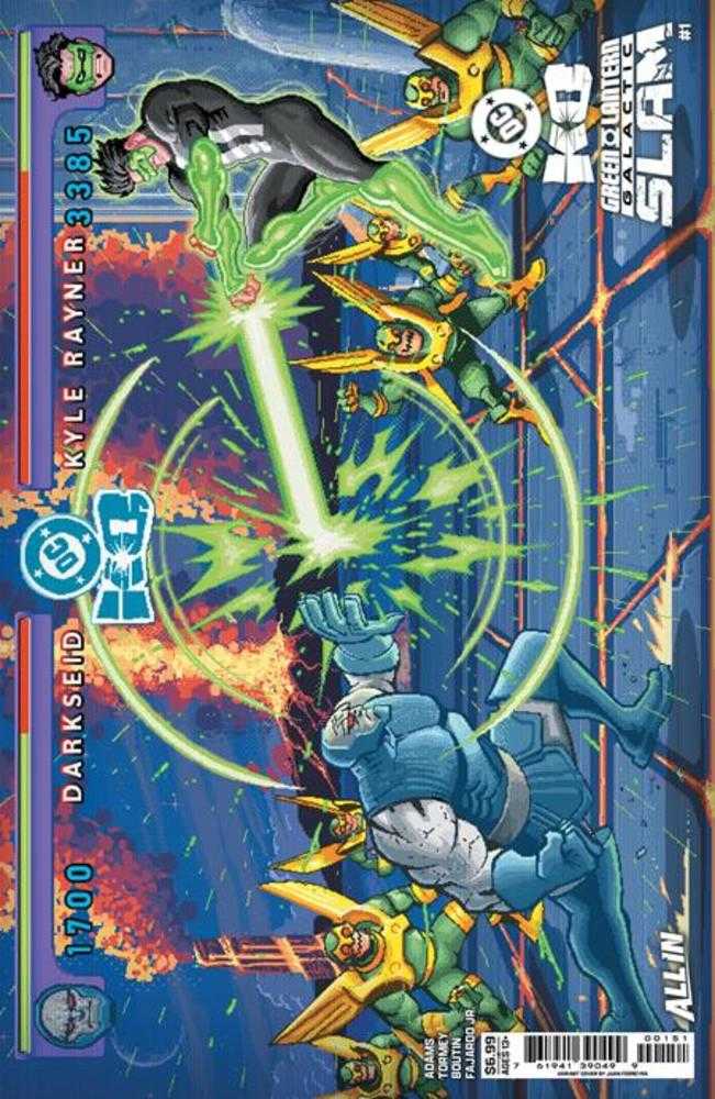 Stock Photo of  DC K.O. Green Lantern Galactic Slam #1 (One Shot) Cover E Juan Ferreyra Wraparound Card Stock Variant DC Comics Comics sold by Stronghold Collectibles of Acadiana Lafayette, LA