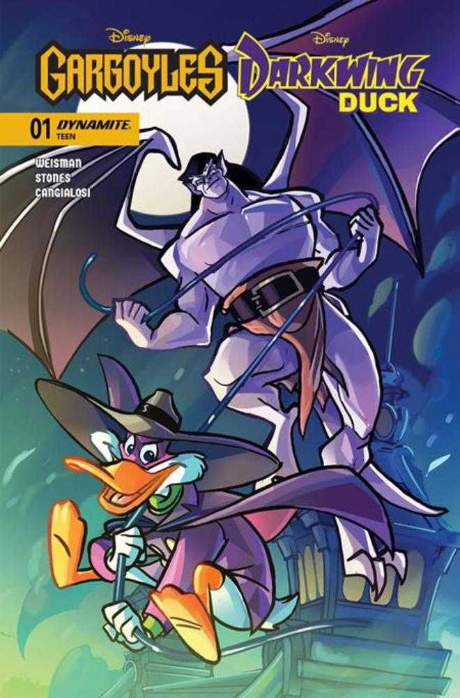 Stock Photo of  Gargoyles Darkwing Duck #1 Cover A Tad Stones Dynamite Entertainment Comics sold by Stronghold Collectibles of Acadiana Lafayette, LA