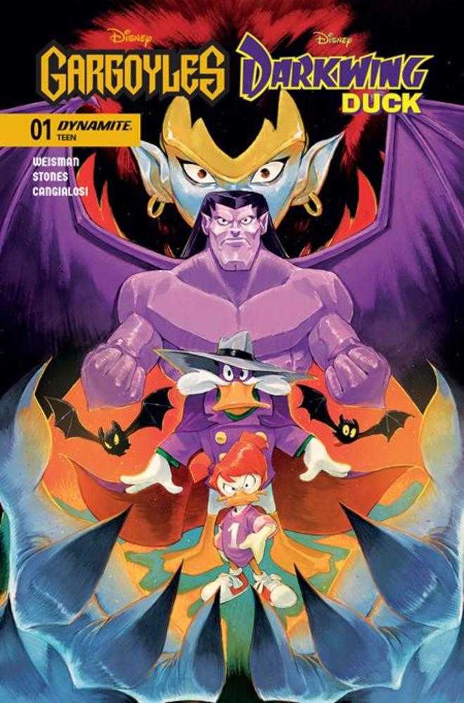 Stock Photo of  Gargoyles Darkwing Duck #1 Cover B Ivan Bigarella Variant Dynamite Entertainment Comics sold by Stronghold Collectibles of Acadiana Lafayette, LA