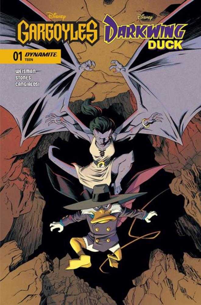 Stock Photo of  Gargoyles Darkwing Duck #1 Cover C Declan Shalvey Variant Dynamite Entertainment Comics sold by Stronghold Collectibles of Acadiana Lafayette, LA