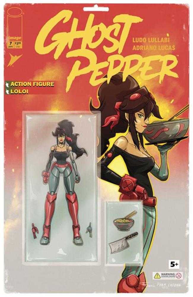 Stock Photo of  Ghost Pepper #7 Cover C 1 in 10 Frederic Pham Chuong Action Figure Variant Image Comics Comics sold by Stronghold Collectibles of Acadiana Lafayette, LA