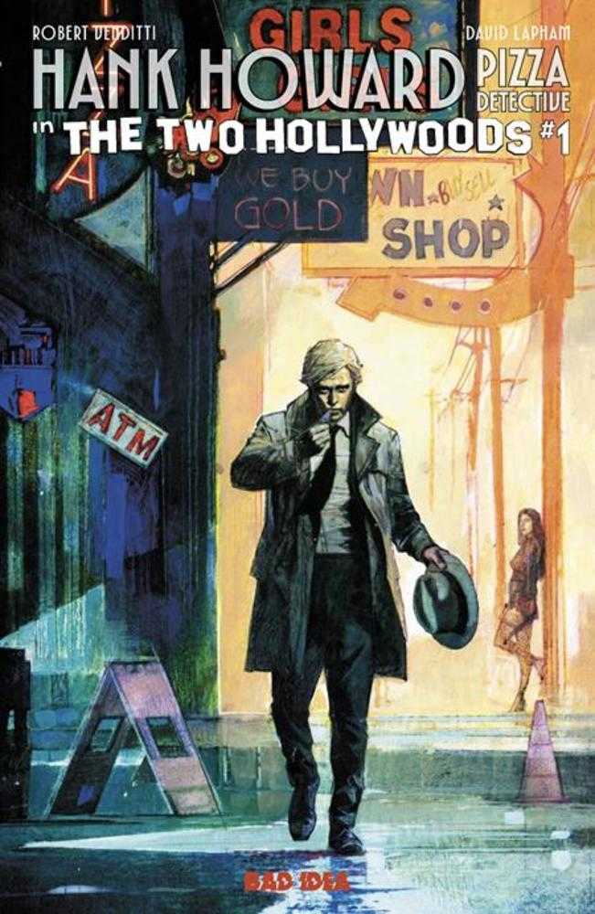 Stock Photo of  Hank Howard Pizza Detective The Two Hollywoods #1 (Of 2) Cover A Alex Maleev Variant Bad Idea Comics sold by Stronghold Collectibles of Acadiana Lafayette, LA