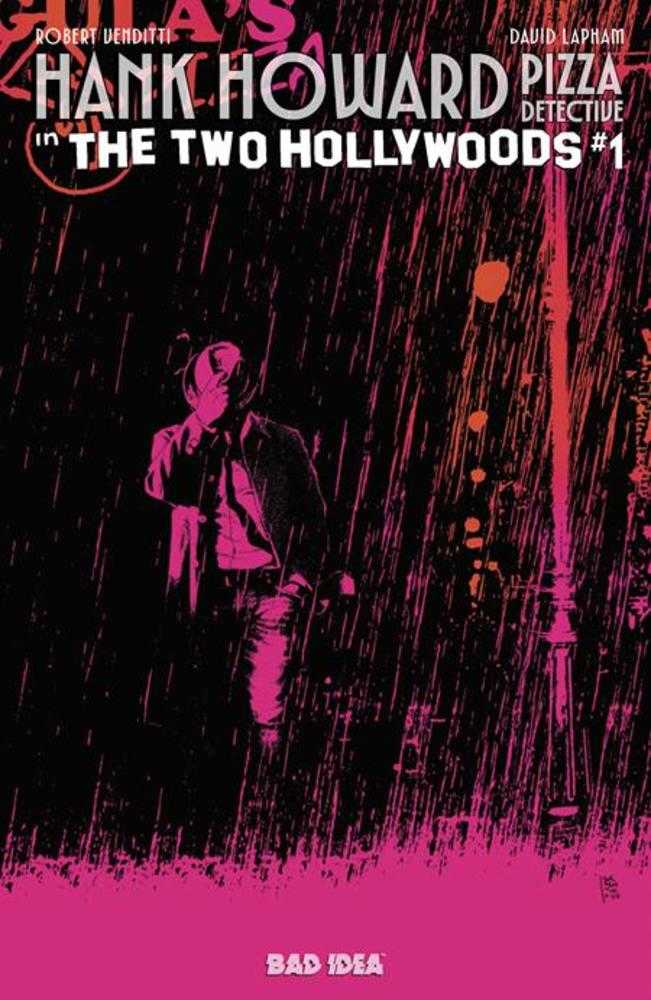 Stock Photo of  Hank Howard Pizza Detective The Two Hollywoods #1 (Of 2) Cover C Andrea Sorrentino Variant Bad Idea Comics sold by Stronghold Collectibles of Acadiana Lafayette, LA