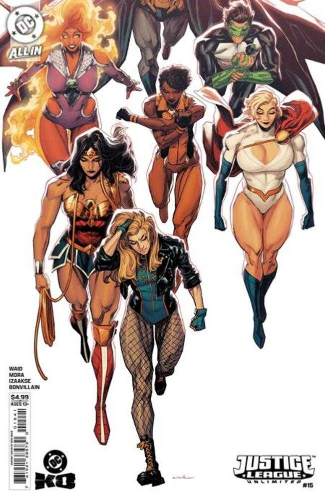 Stock Photo of  Justice League Unlimited #15 Cover D Kris Anka Card Stock Variant (DC K.O.) DC Comics Comics sold by Stronghold Collectibles of Acadiana Lafayette, LA