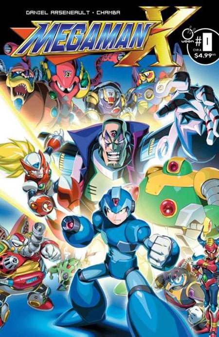 Stock Photo of  Mega Man X #0 (Of 5) Cover A Jeffrey Cruz Udon Entertainment Comics sold by Stronghold Collectibles of Acadiana Lafayette, LA