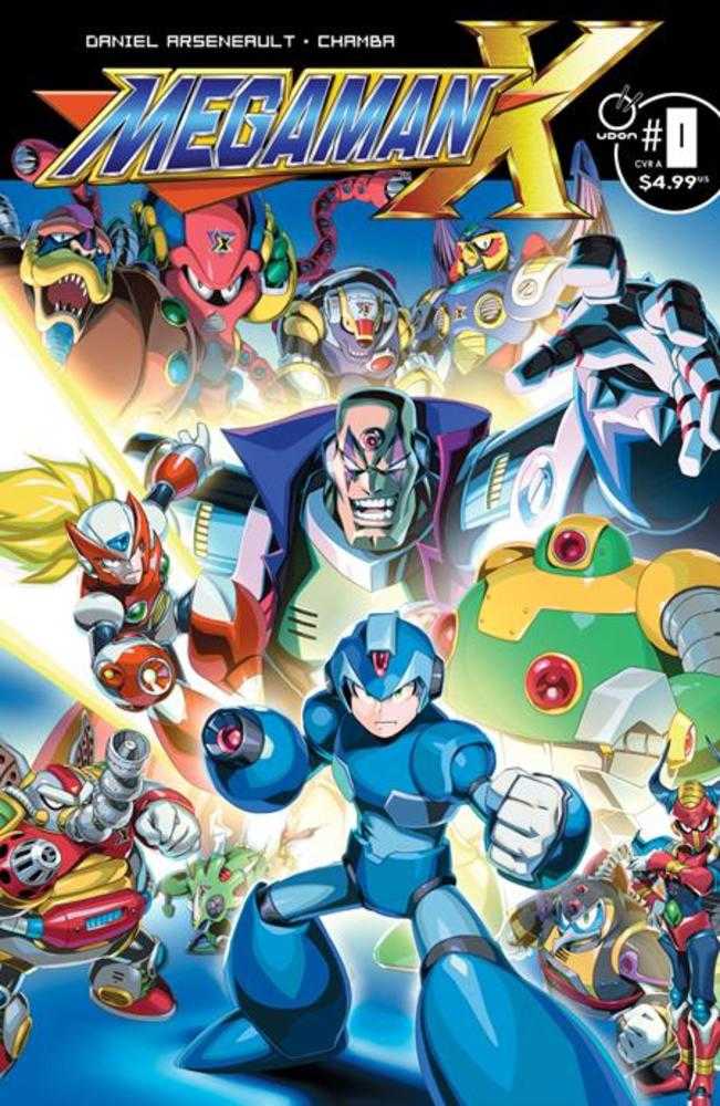 Stock Photo of  Mega Man X #0 (Of 5) Cover A Jeffrey Cruz Udon Entertainment Comics sold by Stronghold Collectibles of Acadiana Lafayette, LA