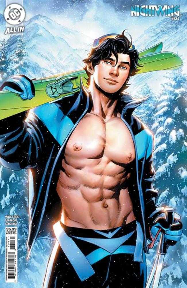 Stock Photo of  Nightwing #134 Cover E Travis Moore Sweater Weather Card Stock Variant DC Comics Comics sold by Stronghold Collectibles of Acadiana Lafayette, LA