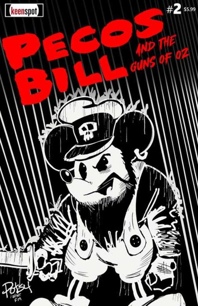 Stock Photo of  Pecos Bill & The Guns Of Oz #2 Cover D Rob Potchak Variant (Mature) Ex Posse Holdings/Keenspot Comics sold by Stronghold Collectibles of Acadiana Lafayette, LA