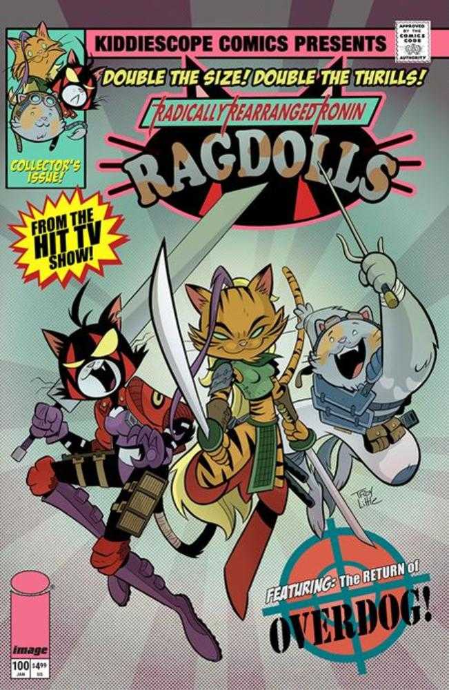 Stock Photo of  Radically Rearranged Ronin Ragdolls Adventures #100 (Mature) Image Comics Comics sold by Stronghold Collectibles of Acadiana Lafayette, LA