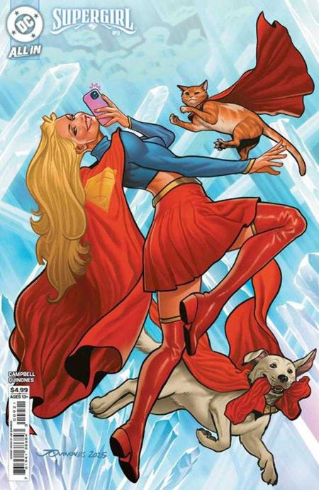 Stock Photo of  Supergirl #9 Cover C Joe Quinones Card Stock Variant DC Comics Comics sold by Stronghold Collectibles of Acadiana Lafayette, LA