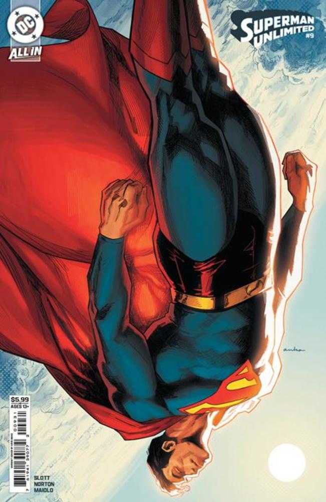 Stock Photo of  Superman Unlimited #9 Cover C Kris Anka Card Stock Variant DC Comics Comics sold by Stronghold Collectibles of Acadiana Lafayette, LA