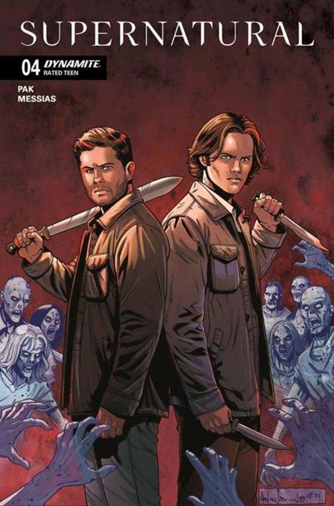 Stock Photo of  Supernatural #4 Cover C Andrea Broccardo Variant Dynamite Entertainment Comics sold by Stronghold Collectibles of Acadiana Lafayette, LA