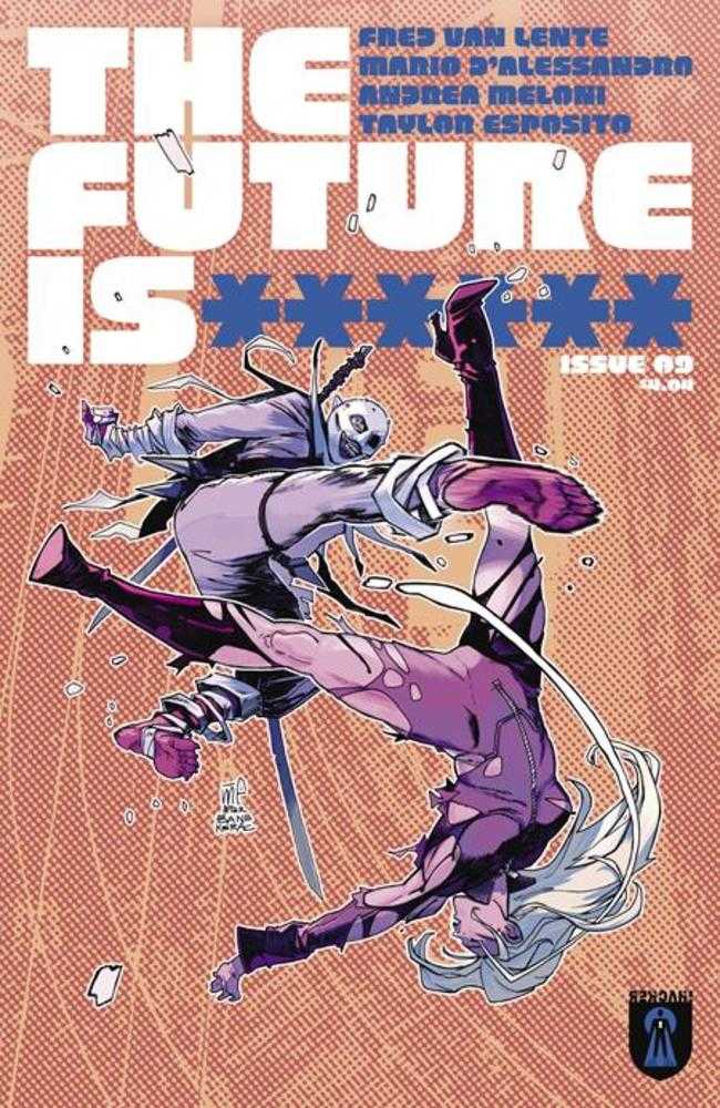 Stock Photo of  Future Is ****** #9 Cover A Marco Ferrari (MR) REKCAH Comics Retailers Sales Tools sold by Stronghold Collectibles of Acadiana Lafayette, LA