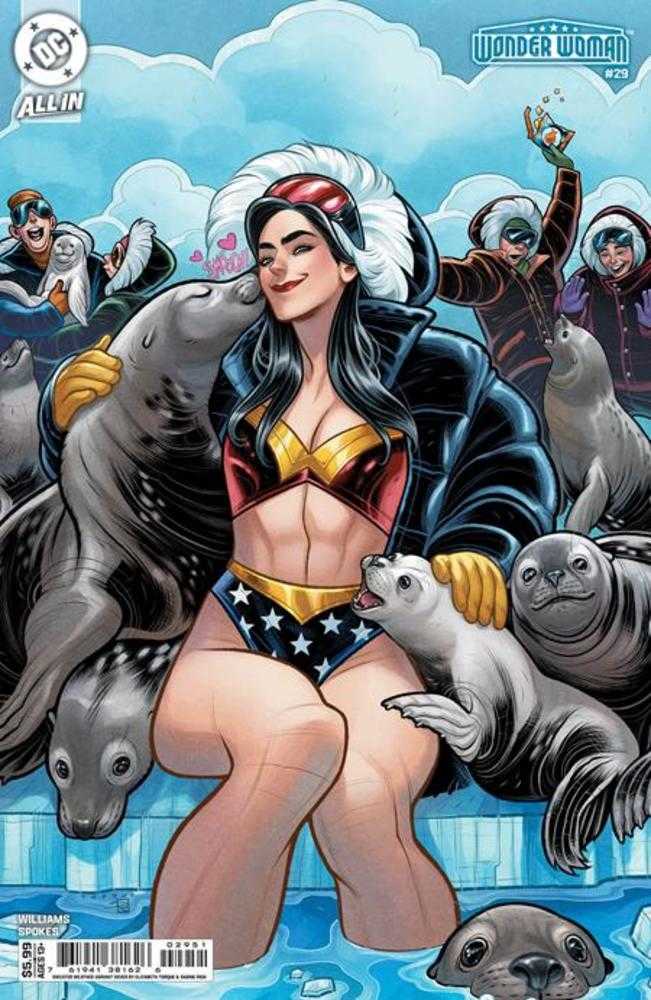 Stock Photo of  Wonder Woman #29 Cover E Elizabeth Torque Sweater Weather Card Stock Variant DC Comics Comics sold by Stronghold Collectibles of Acadiana Lafayette, LA