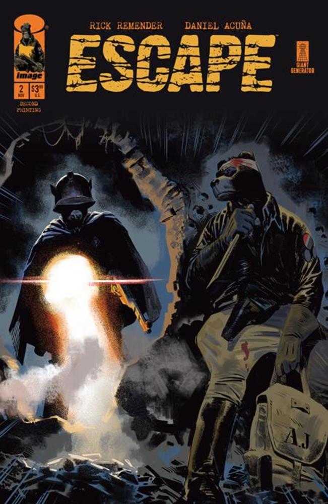 Stock Photo of  Escape #2 2 Nd Printing Image Comics Comics sold by Stronghold Collectibles of Acadiana Lafayette, LA