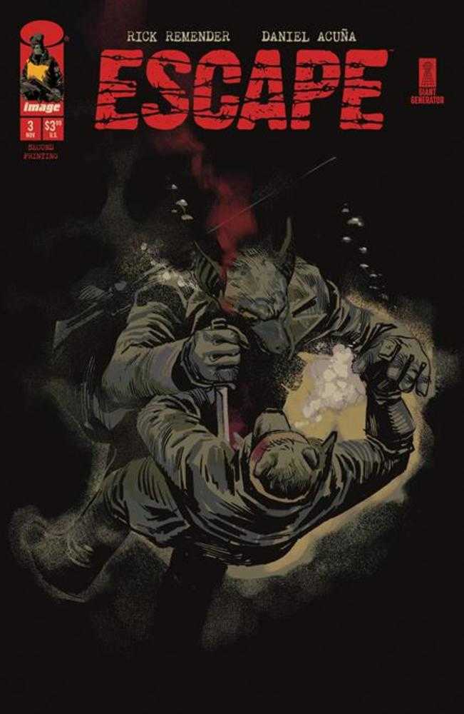 Stock Photo of  Escape #3 2 Nd Printing Image Comics Comics sold by Stronghold Collectibles of Acadiana Lafayette, LA