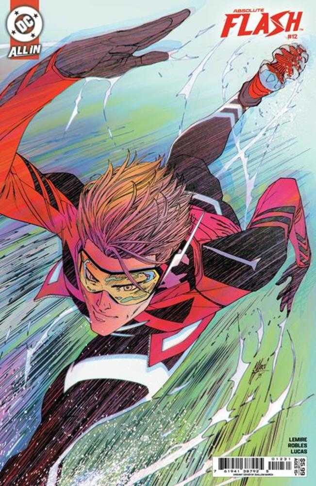 Stock Photo of  Absolute Flash #12 Cover C Guillem March Card Stock Variant DC Comics Comics sold by Stronghold Collectibles of Acadiana Lafayette, LA