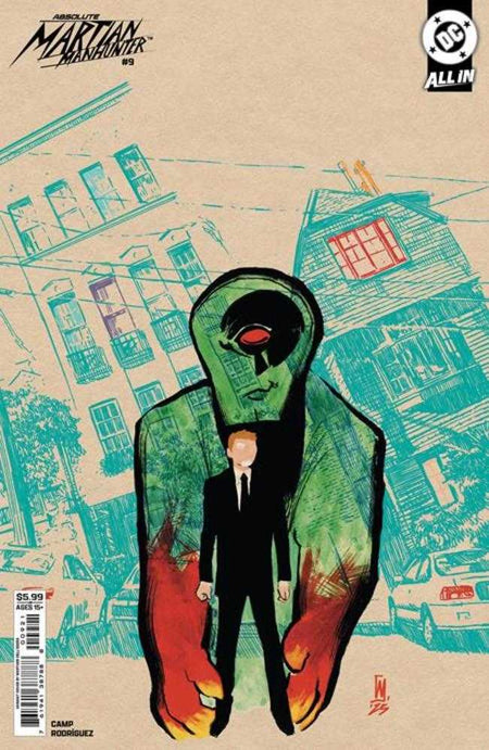 Stock Photo of  Absolute Martian Manhunter #9 Cover B Werther Dell Edera Card Stock Variant DC Comics Comics sold by Stronghold Collectibles of Acadiana Lafayette, LA