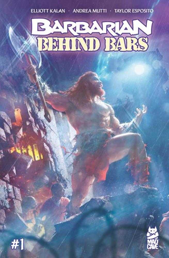 Stock Photo of  Barbarian Behind Bars #1 (Of 5) Cover B Rahzzah Variant Mad Cave Studios Comics sold by Stronghold Collectibles of Acadiana Lafayette, LA