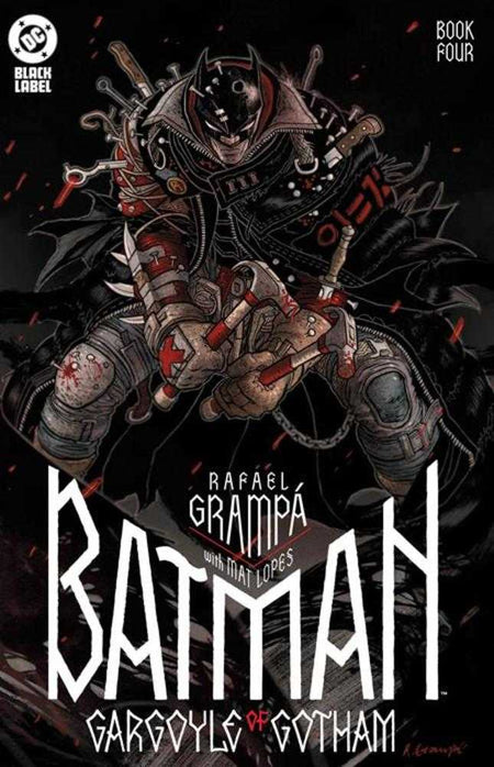 Stock Photo of  Batman Gargoyle Of Gotham #4 (Of 4) Cover A Rafael Grampa (Mature) DC Comics Comics sold by Stronghold Collectibles of Acadiana Lafayette, LA