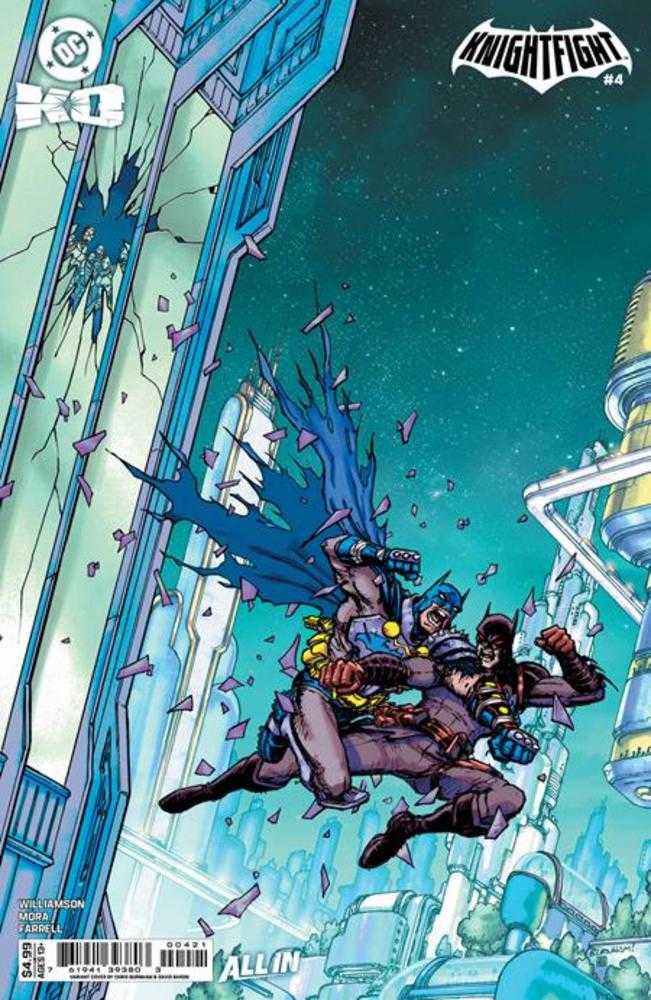 Stock Photo of  DC K.O. Knightfight #4 (Of 4) Cover B Chris Burnham Card Stock Variant DC Comics Comics sold by Stronghold Collectibles of Acadiana Lafayette, LA