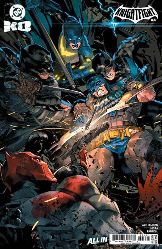Stock Photo of  DC K.O. Knightfight #4 (Of 4) Cover C Yasmine Putri Card Stock Variant DC Comics Comics sold by Stronghold Collectibles of Acadiana Lafayette, LA