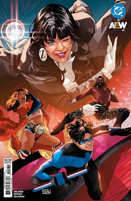 Stock Photo of  DC X Aew #1 (Of 2) Cover C Edwin Galmon Card Stock Variant DC Comics Comics sold by Stronghold Collectibles of Acadiana Lafayette, LA