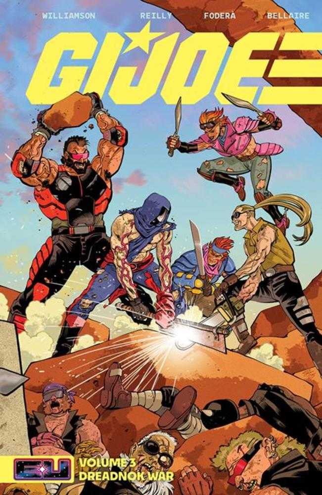 Stock Photo of  G.I. Joe TPB Volume 03 Direct Market Exclusive Tom Reilly Variant Image Comics Graphic Novels sold by Stronghold Collectibles of Acadiana Lafayette, LA