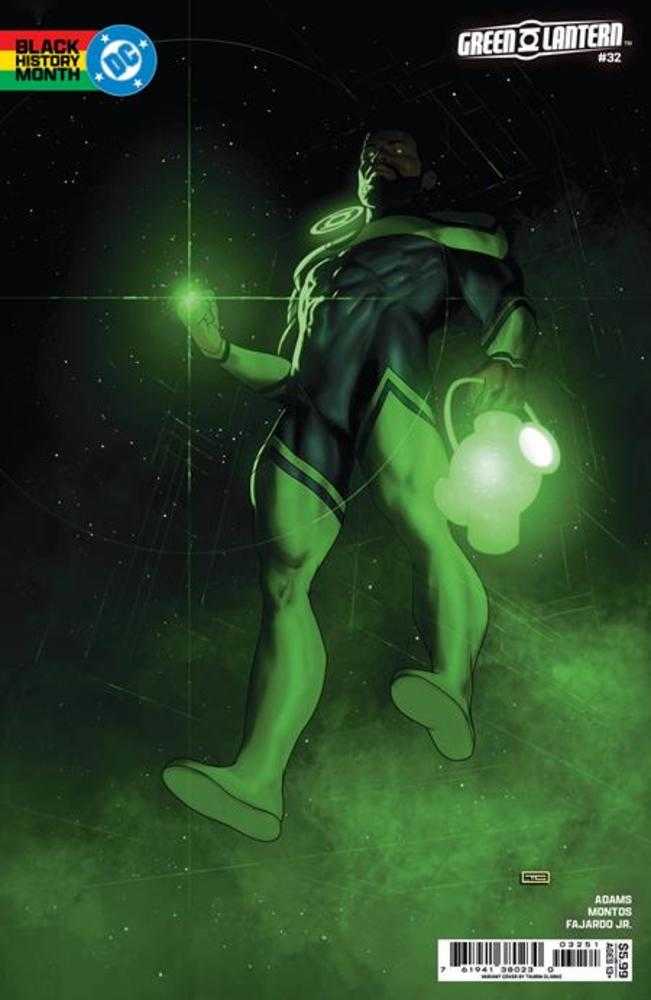 Stock Photo of  Green Lantern #32 Cover E Taurin Clarke Black History Month Card Stock Variant DC Comics Comics sold by Stronghold Collectibles of Acadiana Lafayette, LA