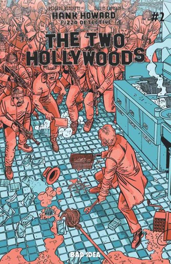 Stock Photo of  Hank Howard Pizza Detective The Two Hollywoods #2 (Of 2) Cover B David Lapham Variant Bad Idea Comics sold by Stronghold Collectibles of Acadiana Lafayette, LA
