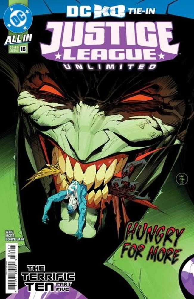 Stock Photo of  Justice League Unlimited #16 Cover A Dan Mora (DC K.O.) DC Comics Comics sold by Stronghold Collectibles of Acadiana Lafayette, LA