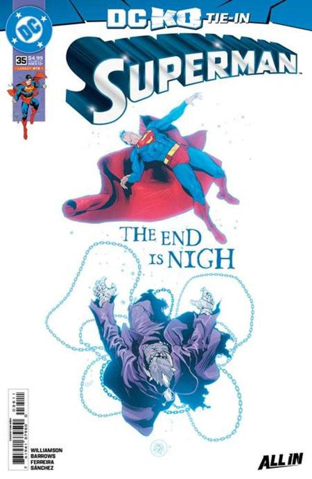 Stock Photo of  Superman #35 Cover A Dan Mora (DC K.O.) DC Comics Comics sold by Stronghold Collectibles of Acadiana Lafayette, LA